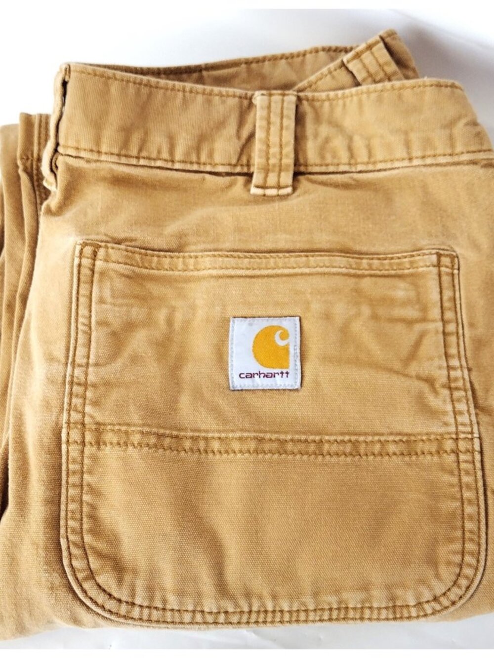 Carhartt Relaxed Fit Classic Rugged Flex BN2802-M 34 x 34 Canvas Work Pants - Picture 8 of 10